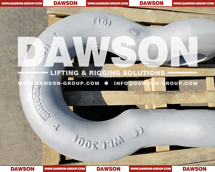 DAWSON&reg; ORANGEPIN&reg; Grade T8 DG2140 Forged Alloy Steel Bow Shackle with Safety Pin, G8 Class Bolt Type Anchor Shackle - Dawson Group Ltd. - China Manufacturer, Supplier