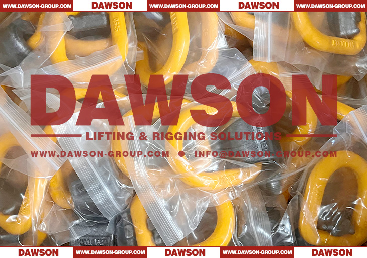 DS344 G80 WLL1T Weld on Lifting D Rings, Grade 80 Weld-on Pivoting D Link - Dawson Group Ltd. - China Manufacturer, Supplier, Factory