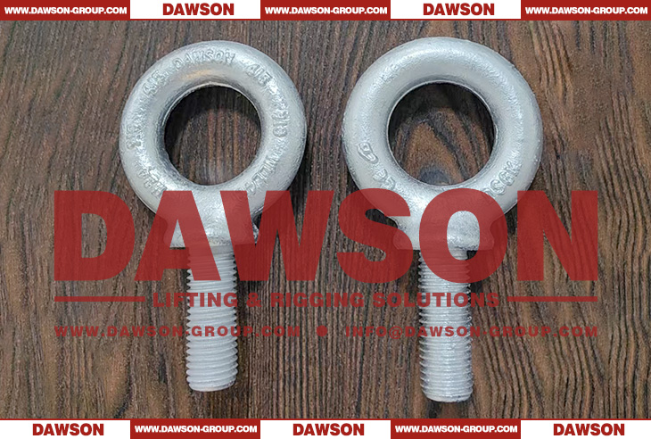 M-279 Metric Threaded Shoulder Type Forged Machinery Eye Bolts - Dawson Group Ltd. - China Manufacturer
