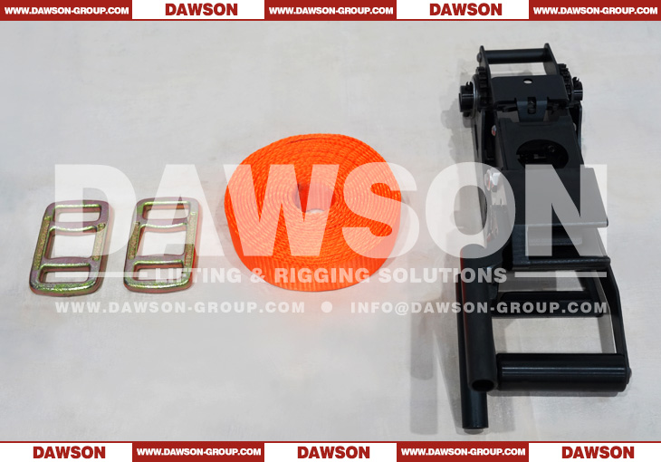 32MM-50MM Polyester Woven Cord Lash Strapping, One Way Lashing Systems - Dawson Group Ltd. - China Supplier, Factory