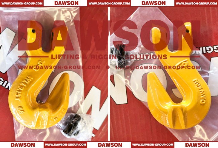 DS086 G80 6-26MM Forged Clevis Shortening Cradle Grab Hook with Wings for Chain Slings - Dawson Group Ltd. - China Manufacturer, Supplier