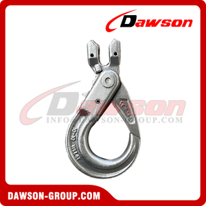 DS1006 G100 Dacromet European Type Forged Clevis Self-Locking Hook for Lifting Chain Slings