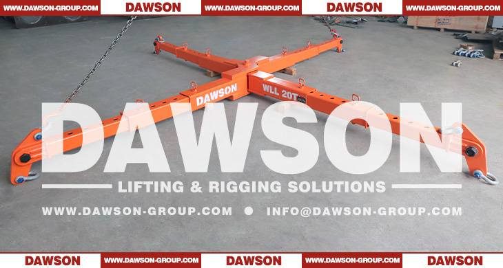 DS-ALB20T Adjustable Lifting Beam, Cross Telescopic Lifting Spreader Bar (New R&D Product) - Dawson Group Ltd. - China Supplier