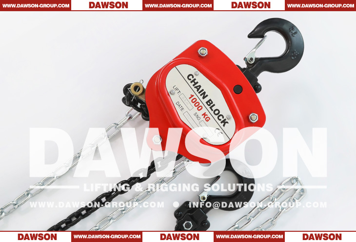DSVS Manual Chain Block, Chain Hoist - Dawson Group Ltd. - China Manufacturer, Supplier