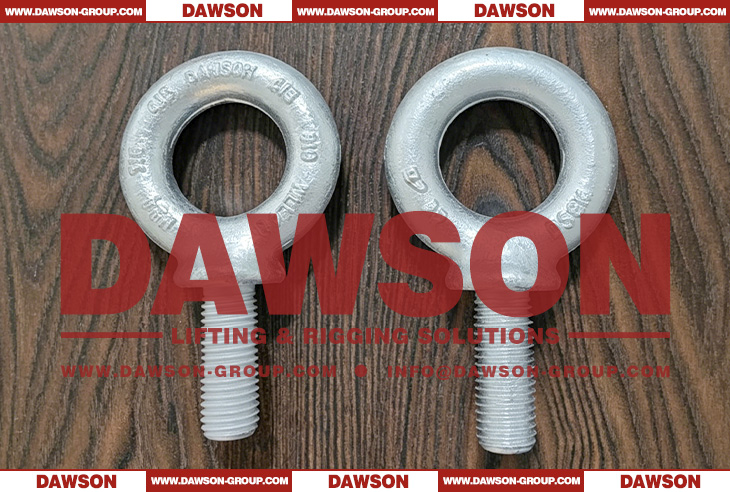 M-279 Metric Threaded Shoulder Type Forged Machinery Eye Bolts - Dawson Group Ltd. - China Supplier
