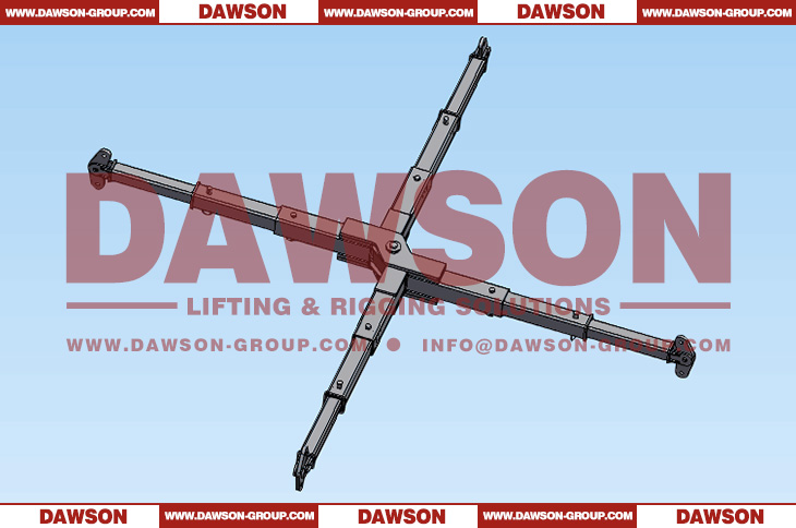 Cross Telescopic Lifting Spreader Bar (New R&D Product) - Dawson Group Ltd. - China Manufacturer
