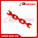 Grade 80 D-Shape Forestry Chain, G80 Welded Forestry Link Chain, Grade 80 Square Link Chain