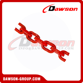 Grade 80 D-Shape Forestry Chain, G80 Welded Forestry Link Chain, Grade 80 Square Link Chain