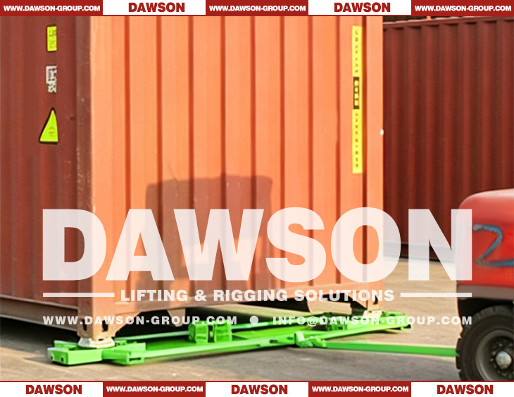 Application for DAWSON Container Load and Moving Skates with Rollers, Container Transport Roller Skates, ISO Container Dollies - Dawson Group Ltd. - China Factory, Manufacturer, Supplier