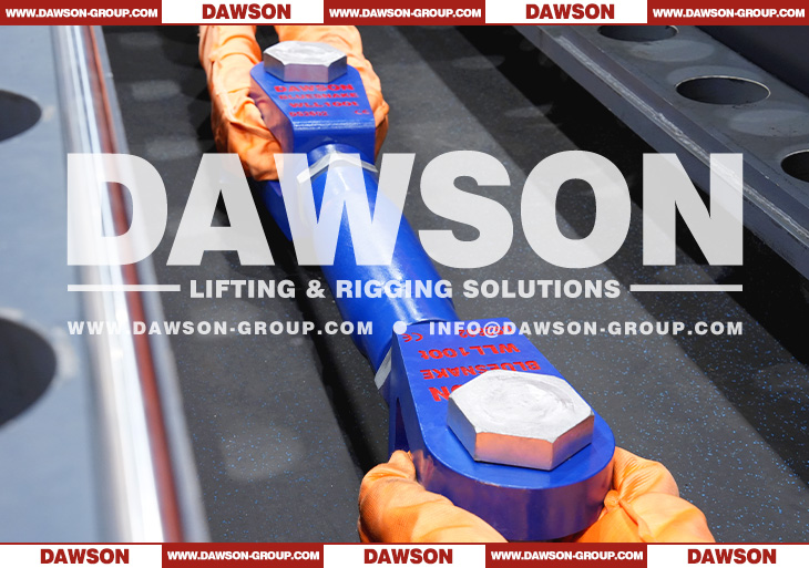 Testing WLL 100T HD Turnbuckle with Jaw Fork & Jaw Fork, Heavy Duty UU Type Lashing Screw Turnbuckle for Tightening - Dawson Group Ltd. - China Manufacturer, Factory