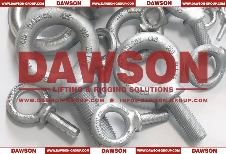 M-279 Metric Threaded Shoulder Type Forged Machinery Eye Bolts - Dawson Group Ltd. - China Manufacturer, Supplier