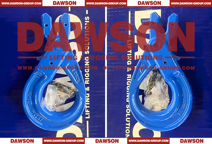 DS1006 G100 European Type Forged Clevis Self-Locking Hook for Lifting Chain Slings - Dawson Group Ltd. - China Manufacturer, Supplier, Factory