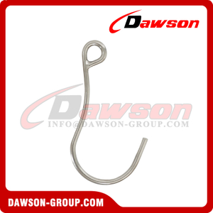 DS-SS-9140 Stainless Steel 316 Single Reef Drift Hook, AISI316 Scuba Diving Reef Hook 