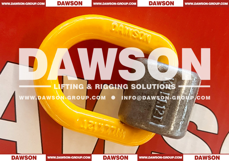 DS344 G80 WLL1T Weld on Lifting D Rings, Grade 80 Weld-on Pivoting D Link - Dawson Group Ltd. - China Manufacturer, Supplier