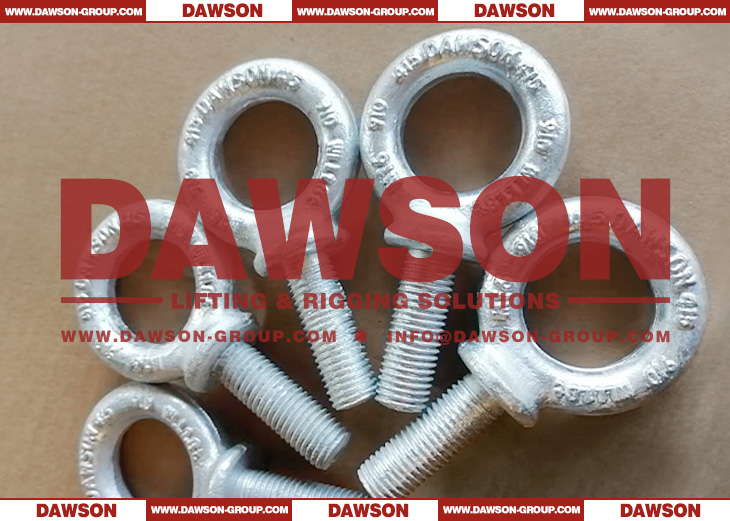 M-279 Metric Threaded Shoulder Type Forged Machinery Eye Bolts - Dawson Group Ltd. - China Factory, Manufacturer