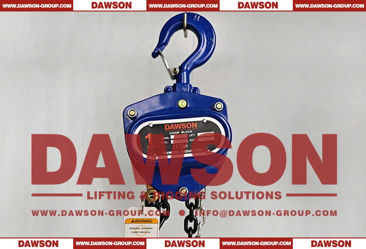DSVD 1T Chain Block, Chain Hoist for Construction Site - Dawson Group Ltd. - China Manufacturer, Supplier, Factory
