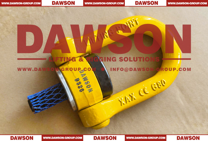 DAWSON M8-M100 UNC & Metric Thread Double Swivel Shackle G80 Swivel Hoist Ring - Dawson Group Ltd. - China Manufacturer, Supplier, Factory