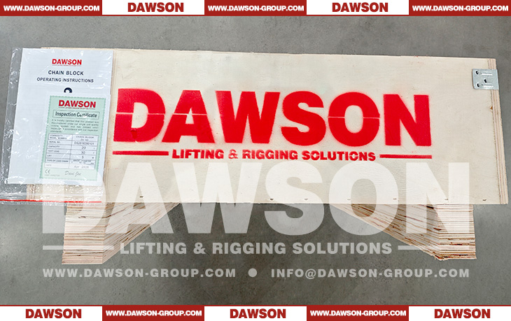 DSVD 20T Chain Block, Heavy Duty Chain Hoist for Construction Site - Dawson Group Ltd. - China Manufacturer, Supplier, Factory