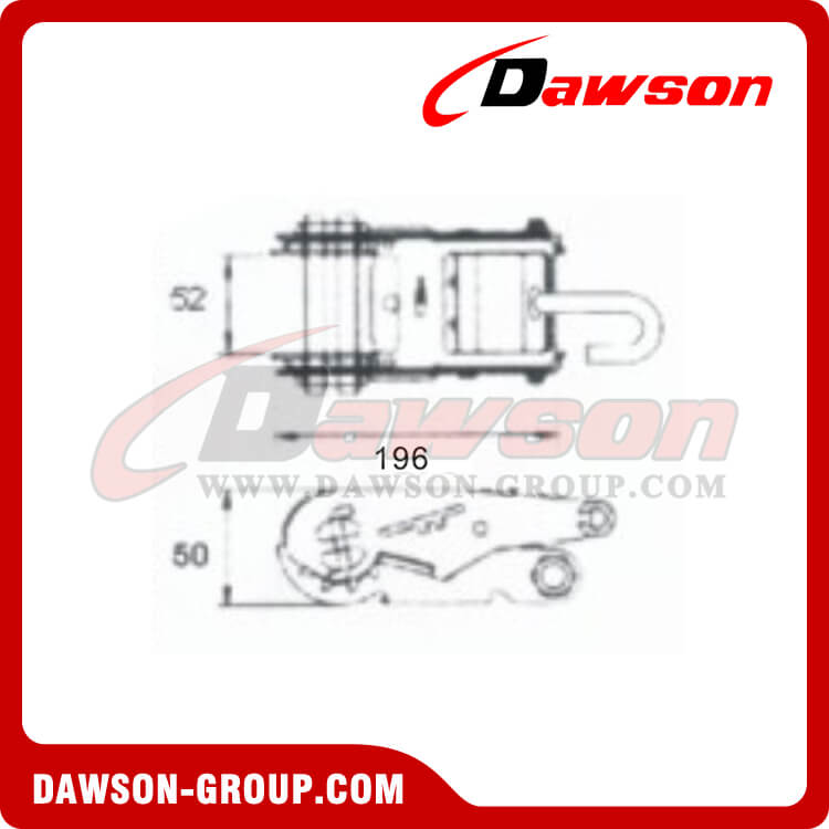 DSRB50514 Ratchet Buckle - China Manufacturer Supplier