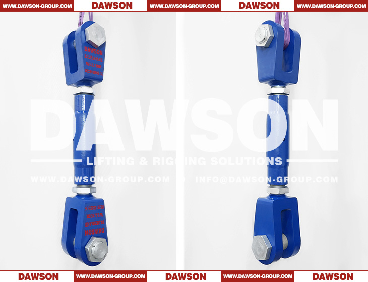 WLL 100T HD Turnbuckle with Jaw Fork & Jaw Fork, Heavy Duty UU Type Lashing Screw Turnbuckle for Tightening - Dawson Group Ltd. - China Factory, Supplier