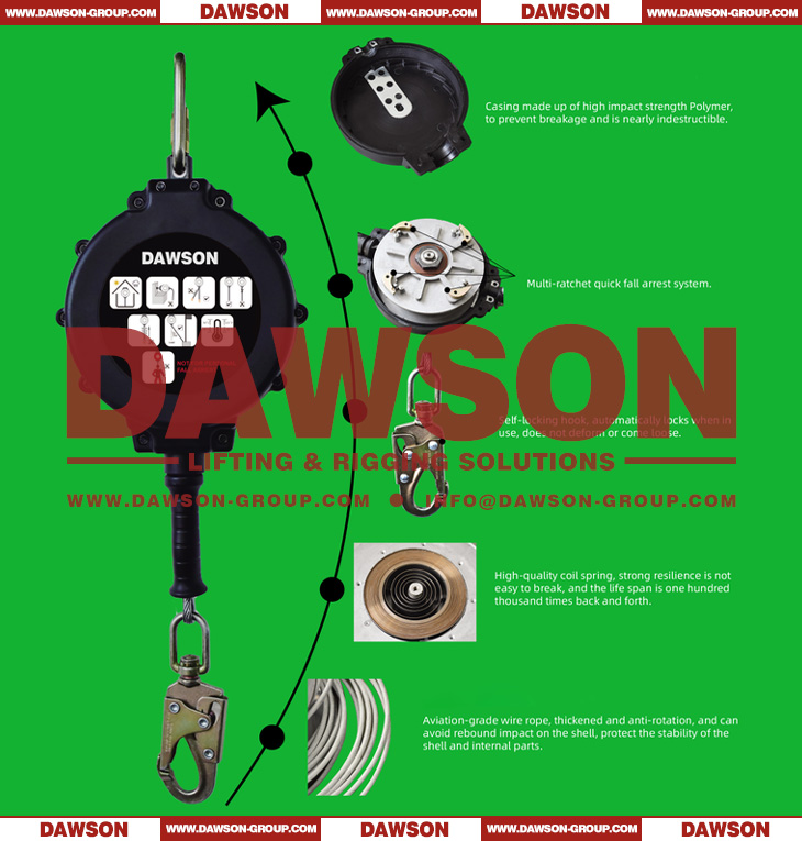 DAWSON Industrial Wire Rope Load Arrester - Dawson Group Ltd. - China Manufacturer