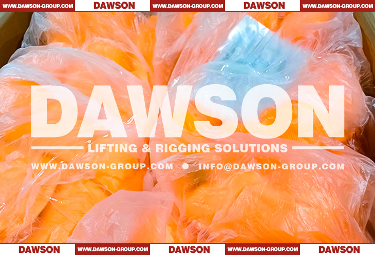 WLL 50T Polyester Round Slings, 50000KG Heavy Duty Lifting Round Slings - Dawson Group Ltd. - China Factory, Manufacturer, Supplier