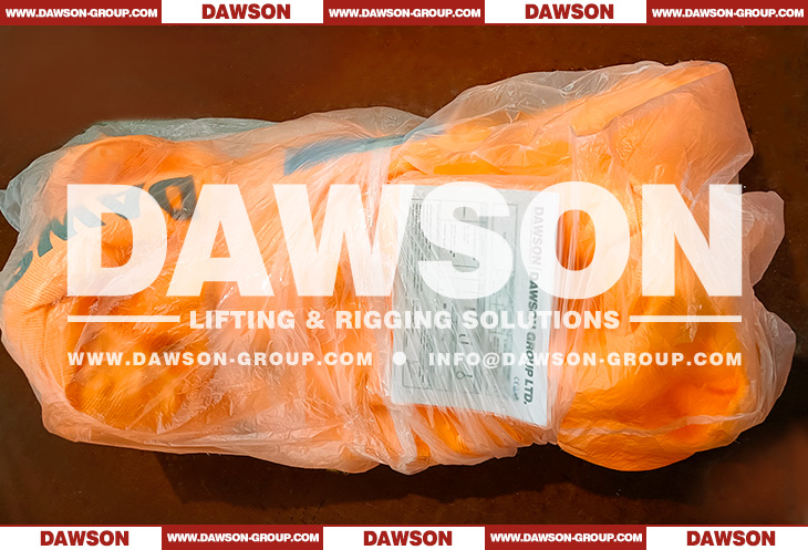 WLL 50T Polyester Round Slings, 50000KG Heavy Duty Lifting Round Slings - Dawson Group Ltd. - China Supplier