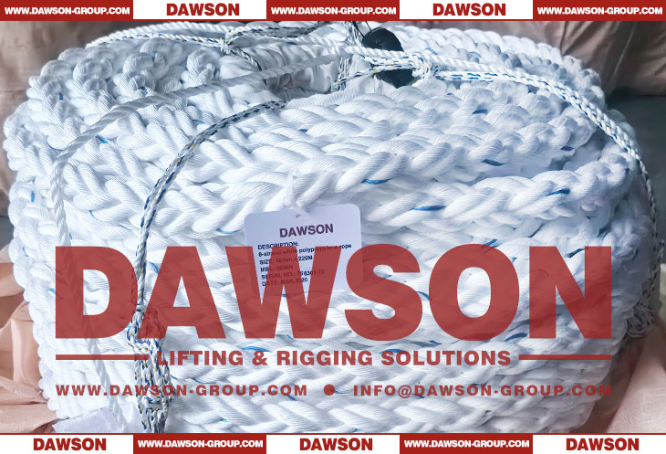 8 Strand 48MM White Polypropylene Rope - Dawson Group Ltd. - China Manufacturer, Supplier, Factory
