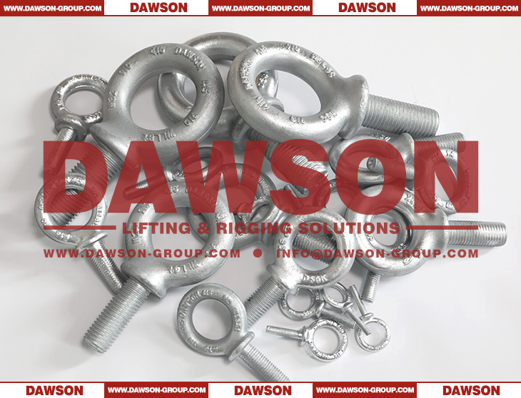 M-279 Metric Threaded Shoulder Type Forged Machinery Eye Bolts - Dawson Group Ltd. - China Manufacturer, Supplier, Factory