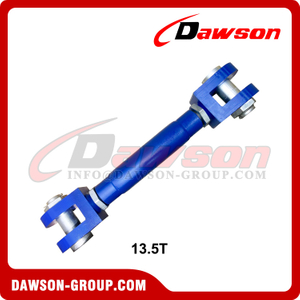 WLL 13.5T HD Turnbuckle with Jaw Fork & Jaw Fork / Eye & Eye / Eye and Jaw Fork, Heavy Duty UU / EE / JE Type Lashing Screw Turnbuckle for Tightening
