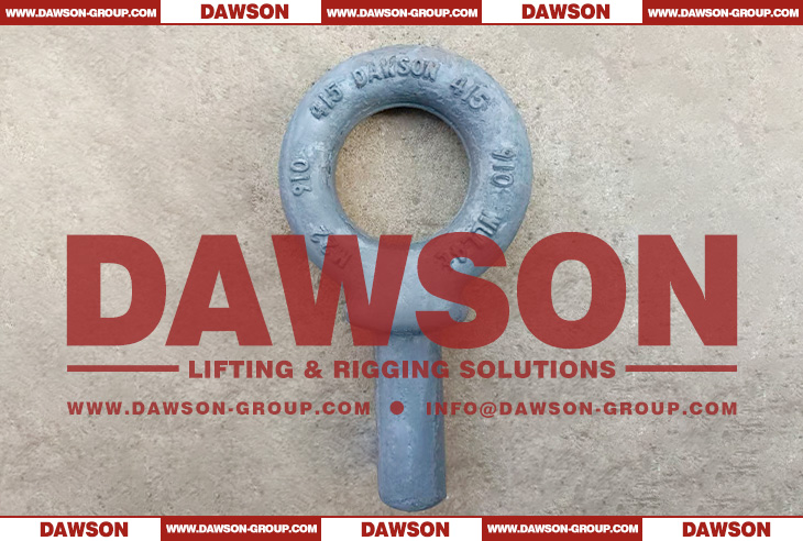 M-279 Metric Threaded Shoulder Type Forged Machinery Eye Bolts - Dawson Group Ltd. - China Factory
