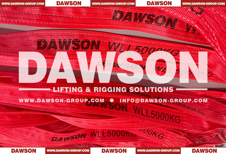 WLL 5 Ton Polyester Webbing Slings - Lifting Slings - Dawson Group Ltd. - China Manufacturer, Supplier, Factory