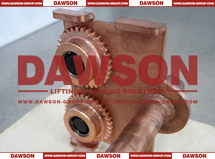 EX-proof Manual Geared Trolley, Non-Sparking Geared Trolley Clamp, Manual Hand Monorail Car - Dawson Group Ltd. - China Manufacturer, Factory