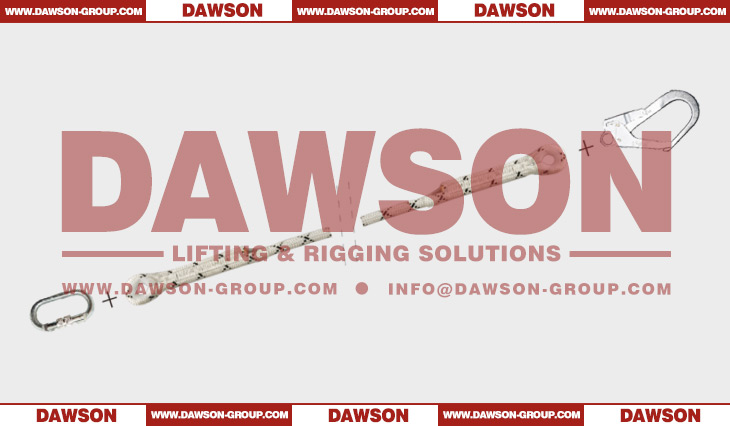 DS6115 Positioning Lanyards EN354, Fall Protection, Lanyards - Dawson Group Ltd. - China Manufacturer, Factory