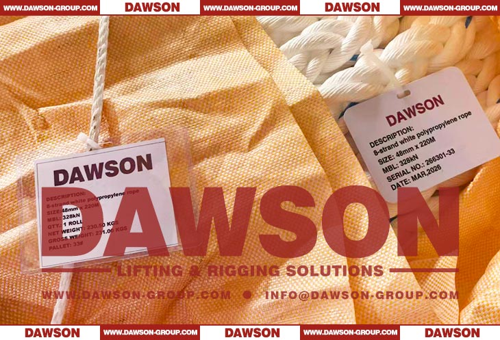 Package of 8 Strand White Polypropylene Rope - Dawson Group Ltd. - China Manufacturer, Supplier, Factory