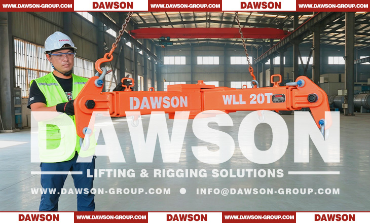 DS-ALB20T 20T Adjustable Lifting Beam, Cross Telescopic Lifting Spreader Bar (New R&D Product) - Dawson Group Ltd. - China Factory Supplier Manufacturer