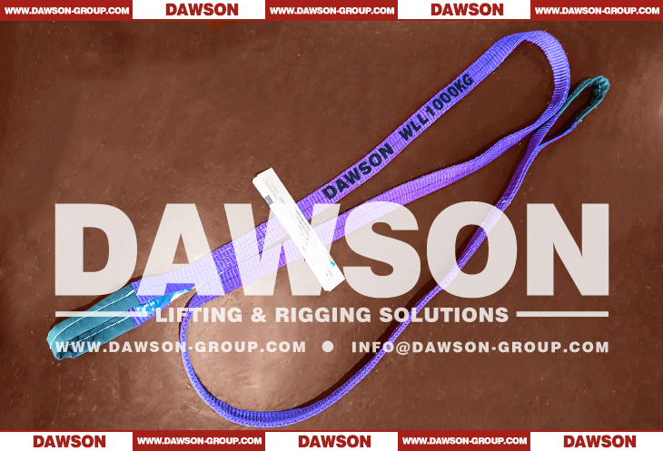 WLL 1 Ton Polyester Webbing Slings - Lifting Slings - Dawson Group Ltd. - China Manufacturer, Supplier, Factory