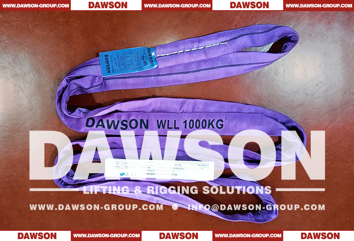 WLL 1T Polyester Round Slings - Dawson Group Ltd. - China Manufacturer, Supplier