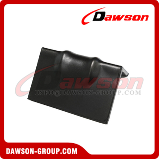 DS-CP014 6'' × 4'' Chain Corner Rubber Coated, Rubber Coated Steel Corner Protector for Chain
