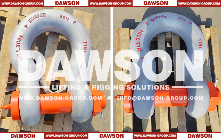 DAWSON&reg; ORANGEPIN&reg; Grade T8 DG2140 Forged Alloy Steel Bow Shackle with Safety Pin, G8 Class Bolt Type Anchor Shackle - Dawson Group Ltd. - China Manufacturer, Supplier, Factory