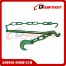 9mm 11mm 13mm Alloy Steel Forged Lashing Lever, Load Binder for Lashing, Tension Levers with Hook, Tensioner Lever for Lashing Chain