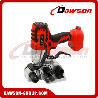 DS-BCT-40 Electric Tools Fiber Band Strapping Machine, Battery Powered Cord Strapping Tool Tensioner and Cutter Handheld Composite Strapping Machine Packaging Tools