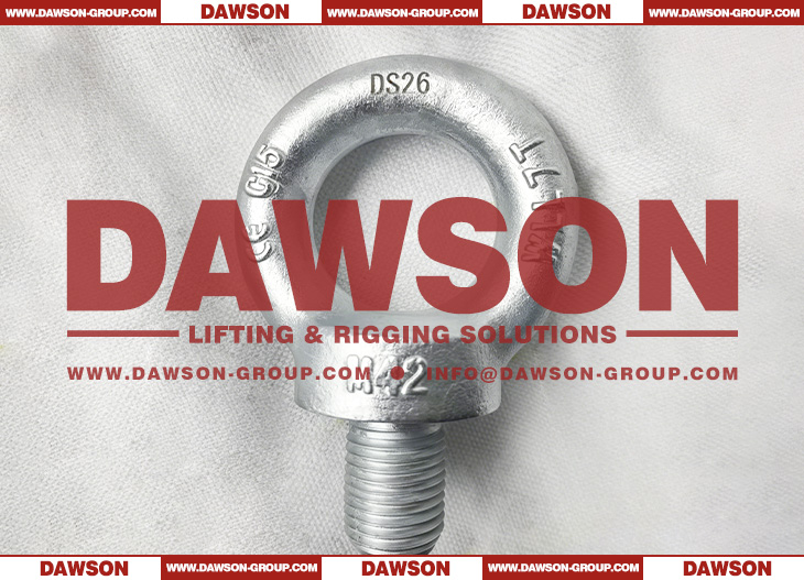 DIN 580 Galvanized Eye Bolts Lifting Eye Screw - Dawson Group Ltd. - China Manufacturer, Supplier, Factory