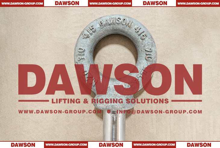 M-279 Metric Threaded Shoulder Type Forged Machinery Eye Bolts - Dawson Group Ltd. - China Manufacturer, Factory