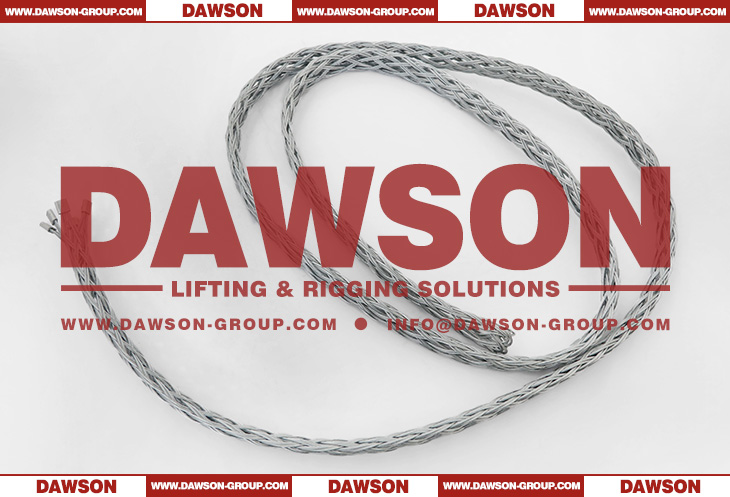 Open Ended Cable Grips, Cable Socks, Wire Rope Grips, Open Ended Cable Pulling Grips - Dawson Group Ltd. - China Manufacturer, Factory