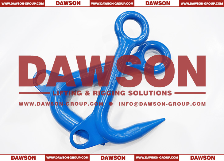 Blue Painted Yo-Yo Hooks for Fish Farming WLL 3 Ton 5 Ton - Dawson Group Ltd. - China Supplier, Factory