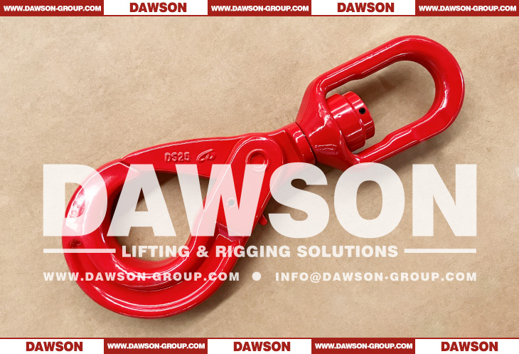 DS042 G80 Swivel Selflock Hook With Ball Bearing for Lifting Chain Slings - Dawson Group Ltd. - China Manufacturer, Supplier, Factory