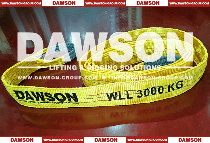 WLL 3 Ton Polyester Webbing Slings - Lifting Slings - Dawson Group Ltd. - China Manufacturer, Supplier