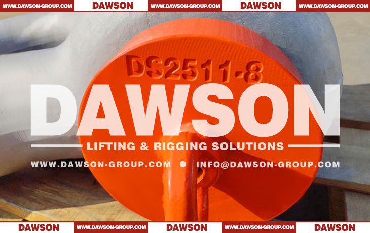 DAWSON&reg; ORANGEPIN&reg; Grade T8 DG2140 Forged Alloy Steel Bow Shackle with Safety Pin, G8 Class Bolt Type Anchor Shackle - Dawson Group Ltd. - China Supplier, Factory