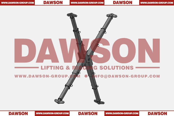 Cross Telescopic Lifting Spreader Bar (New R&D Product) - Dawson Group Ltd. - China Factory